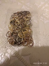 Conectores de anillo abierto y anillo dividido para trabillas individuales de Metal