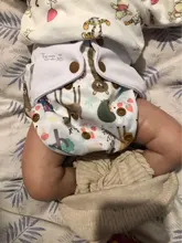 ElfDiaper-cubierta de pañal sin bolsillo, pañales de tela lavables para bebé