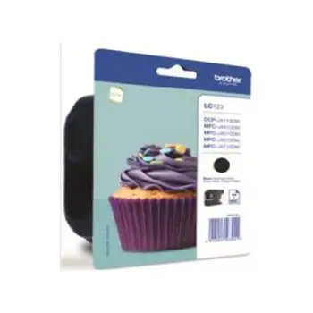 Original Ink Cartridge Brother LC123BKBP Black
Original Ink Cartridge Brother LC123BKBP Black