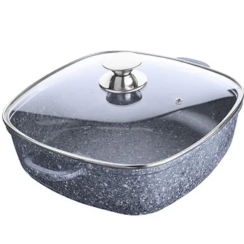 Casserole aluminum 4,2 L. 28 cm granite. Mayer & Boch 29031 
Casserole aluminum 4,2 L. 28 cm granite. Mayer & Boch 29031