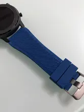 20mm, 22mm, banda para Samsung Galaxy ver 3/46mm/42mm/activo 2 de s3 frontera/S2 pulsera de silicona Huawei GT/2/2e/GT2 Pro