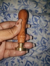 Sello de cera con mango de madera Vintage, pintura exquisita, tarjetas de invitación DIY, sello de sellado para arte Hecho A Mano de boda, manualidades, sellado de sobre