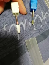 Broca de clavo de cerámica, fresa eléctrica para manicura, brocas, limas de maíz de llama para máquina de pedicura, accesorio de pulido