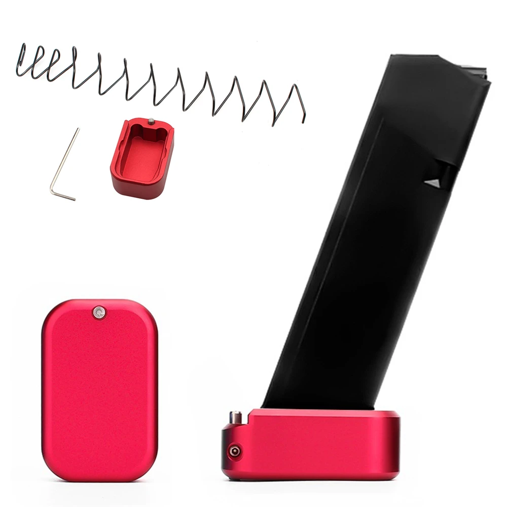Competition Base Pad For Magazine 17 19 23 Grip base Expander Holster Glock Pad Adater For Glock Base
Competition Base Pad For Magazine 17 19 23 Grip base Expander Holster Glock Pad Adater For Glock Base
