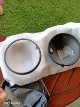 Base de faro para motocicleta, faro delantero modificado de 7 pulgadas, color negro mate, cubo Retro, Base de faro LED para motocicleta Harley