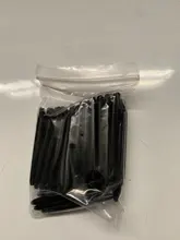 50 unids/pack de Nylon dardos ejes 2BA hilo negro de dardo plásticas de tallos estándar de accesorios 2BA rosca de tornillo de reemplazo