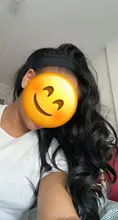 Peluca de cabello sintético para mujer, diadema con ondas, sin pegamento, con diadema, fibra resistente al calor, Cosplay diario, Lolita, 30 pulgadas