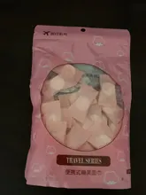 Mini toalla comprimida desechable para el cuidado de la cara, 50 unidades por lote, para viajes al aire libre, mascarilla de papel