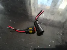 Plug-Set Cable Electrical-Wire-Connector Waterproof with 2-Pin-Way Sealed