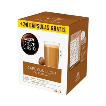 

Coffee Capsules Nescafé Dolce Gusto Cafe au lait (18 Uds)