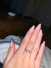 CACANA Acero inoxidable Luckyoverflow mejor amigo nueva moda Color oro en forma de corazón anillos de boda para mujer joyería regalo W41