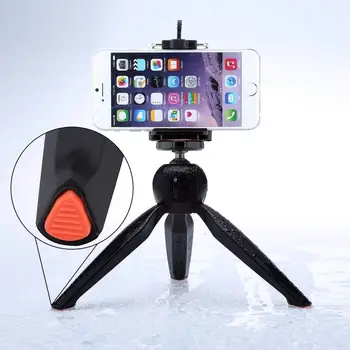 YT228 Mini Portable Tripod+Phone Holder Clip Desktop Tripod For Canon Nikon Sony SLR/Digital Camera Smartphone Accessories
YT228 Mini Portable Tripod+Phone Holder Clip Desktop Tripod For Canon Nikon Sony SLR/Digital Camera Smartphone Accessories