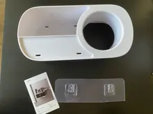 Holder Rack-Stand Storage-Racks Comb Hair-Dryer Suction-Cup Bathroom-Supplies Wall-Mounted