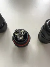 Cable eléctrico IP68 a prueba de agua, conector 2 pines 3 pines 4 pines 5 Pin Terminal adaptador de cable conector tornillo Pin LED conector de luz