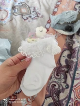 YWHUANSEN 0 a 6 años bebé niño pequeño niñas con volantes de encaje tobillo algodón calcetines vestido princesa verano algodón ojal calcetines con flores