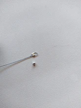 500 unids/lote 1,5, 2,0, 2,5mm de aleación de Zinc cilindro redondo crimpado cuentas extremos del tubo del grano del espaciador de punta de conectores para la fabricación de la joyería