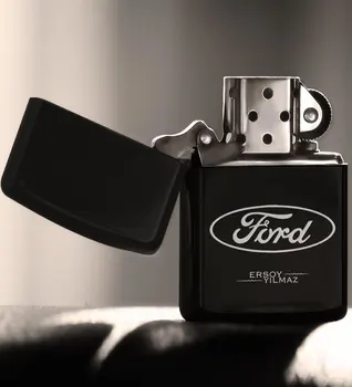 Personalized Ford Gasoline Black Metal Cigarette Lighter
Personalized Ford Gasoline Black Metal Cigarette Lighter
