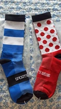 Calcetines de Ciclismo de equipo profesional, alta calidad, para correr, baloncesto, muchos colores