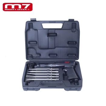 Pnevmozubilo 10 mm, 3200 beats / min, with a set of nozzles 7 subjects MIGHTY SEVEN SC-0617C quickly remove rivets
Pnevmozubilo 10 mm, 3200 beats / min, with a set of nozzles 7 subjects MIGHTY SEVEN SC-0617C quickly remove rivets