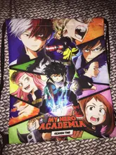 Mochila informal de My Hero Academy para hombre y mujer, bolsa de viaje con cordón de Boku No Hero Academia de anime japonés, bolsa de almacenamiento para adolescentes