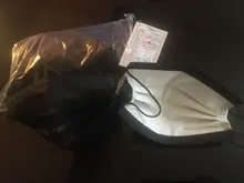 Mascarilla quirúrgica desechable con elásticos, máscara facial no tejida de 3 capas, transpirable, color rosa, azul, negro y blanco