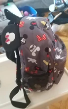 Mochila escolar de dibujos animados de Disney para niños y niñas, morral escolar de Mickey para guardería, a la moda