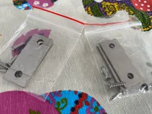 NAIERDI 2 unids/set armario magnético capturas imán paradas de puerta de la puerta oculta más cerca con tornillo para armario de Hardware de muebles