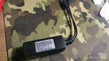 Adaptador de conectores POE de 48V a 12V, divisor de Cable, fuente de alimentación del inyector para Huawei para Hikvision