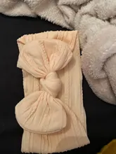 Diadema de gasa de nailon para bebé, turbante con lazo grande, cinta para recién nacido, cinta para el pelo de lazo, accesorios para el cabello para niño, chico