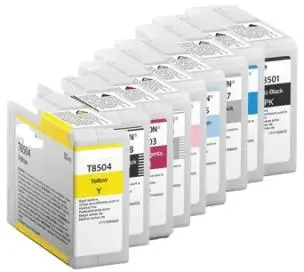T8501PBK Photo Black pigment ink cartridge compatible for Epson SC-P800DES,P800SE,P800SP 
T8501PBK Photo Black pigment ink cartridge compatible for Epson SC-P800DES,P800SE,P800SP