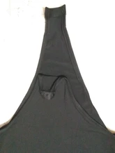 Body Sexy de Blanco sólido de manga larga con cuello redondo para mujer, Top negro para otoño e invierno, ropa de calle gris, traje