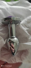 Tapón Anal de acero inoxidable para hombres y mujeres, Juguetes sexuales, tapón trasero, joyería de cristal, entrenador, consolador Anal, tienda sexual para adultos
