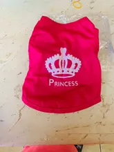 Chihuahua Clothing Pet-Vest Dog-Coat Puppy T-Shirt Small Dogs Princess-Printed Cotton