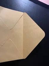 10 unids/lote en blanco sobre de papel Kraft para boda fiesta mensaje tarjeta postal bolsa de tarjetas rojo Retro sobres