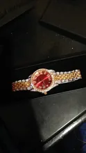 ALLICEONYOU-relojes de circonia cúbica, pulsera de diamantes de alta calidad, de acero inoxidable, Color oro nuevo y plateado, a la moda, Hip Hop, para regalo