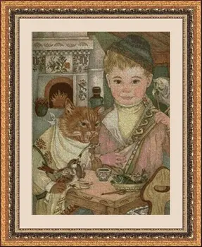 CROSS STITCH KIT PANDATHREAD MODERN AND SURREAL 33273 
CROSS STITCH KIT PANDATHREAD MODERN AND SURREAL 33273