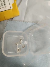 Pendientes asimétricos de Plata de Ley 925 para niños, con cierre de tuerca de hueso de pescado y gato, joyería antialérgica para bebés y estudiantes