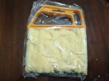 Cepillo de limpieza de ventanas, limpiador de polvo de aire acondicionado con cuchilla veneciana lavable, útil, microfibra, 40P