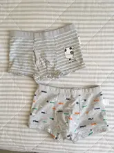 2 pzas/lote niños calzones tipo Boxer de algodón pantalones cortos de niños ropa interior 110-160