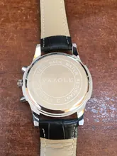 Marca Yazole de cuarzo reloj de los hombres nuevos de moda luz trasera Casual impermeable de los hombres de negocios de cuarzo reloj-reloj Masculino