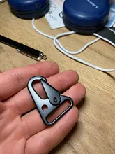 5 uds. Ganchos de mosquetón de Metal, ganchos para Paracord, eslinga, mochila para exteriores