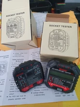 GVDA-probador de toma de corriente, Detector de voltaje, buscador de interruptor de circuito eléctrico, línea cero, enchufe de EE. UU., UE, Reino Unido, retención de polaridad de fase