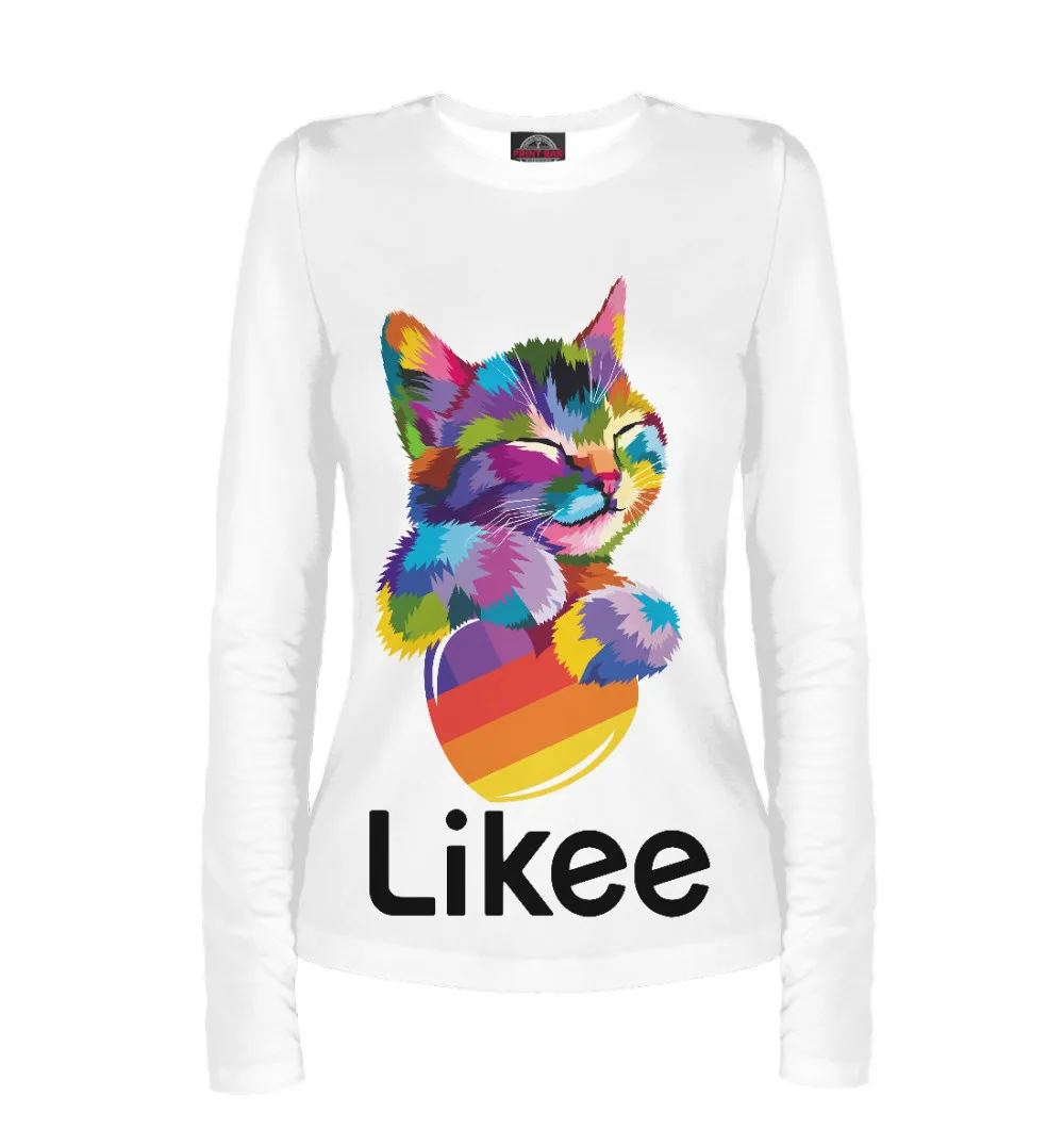 Женский лонгслив Likee (LIKE Video)| |