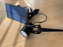 Spotlight Separately-Lamp Solar-Panel Garden-Tree Landscape Yard Warm T-SUNRISE 2 White