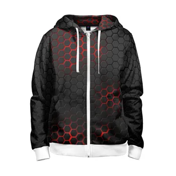 Children's sweatshirt 3D with zipper steel armor
Children's sweatshirt 3D with zipper steel armor