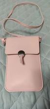 Cartera de bolsillo para exteriores para mujer, bolso cruzado decorativo con forma de corazón, pantalla táctil para teléfono móvil