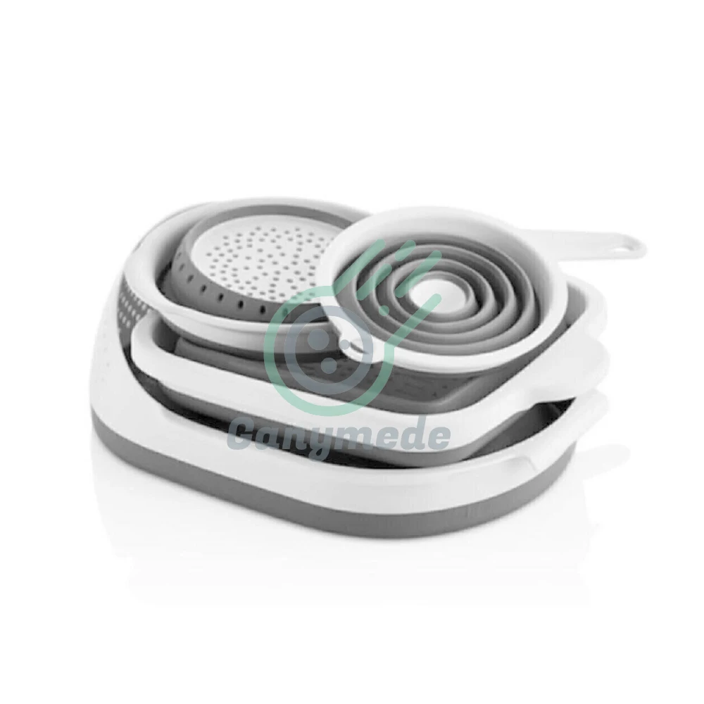 Kitchen stuff. Strainer Folding Kitchen Set 4 Pcs. Easy Folding Does Not Take Up Space. Provides Easy Use.
Kitchen stuff. Strainer Folding Kitchen Set 4 Pcs. Easy Folding Does Not Take Up Space. Provides Easy Use.