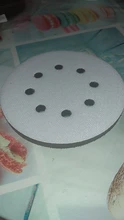 Almohadilla de interfaz de esponja suave de 8 agujeros para lijado, discos de lijado de gancho y bucle para pulido de superficie irregular, 5 pulgadas (125mm), 2 uds.