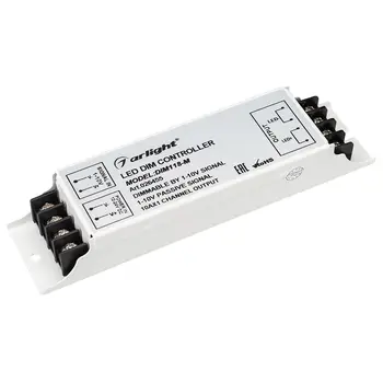 026455 dimmer dim118-m (12-24V, 10A, 1-10V) 1 PCs Arlight
026455 dimmer dim118-m (12-24V, 10A, 1-10V) 1 PCs Arlight