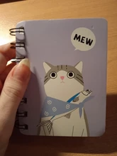 Cuaderno pequeño y creativo de dibujos animados Kawaii, Mini Libreta de papelería portátil, para estudiantes y niños, regalos, 1 Uds.